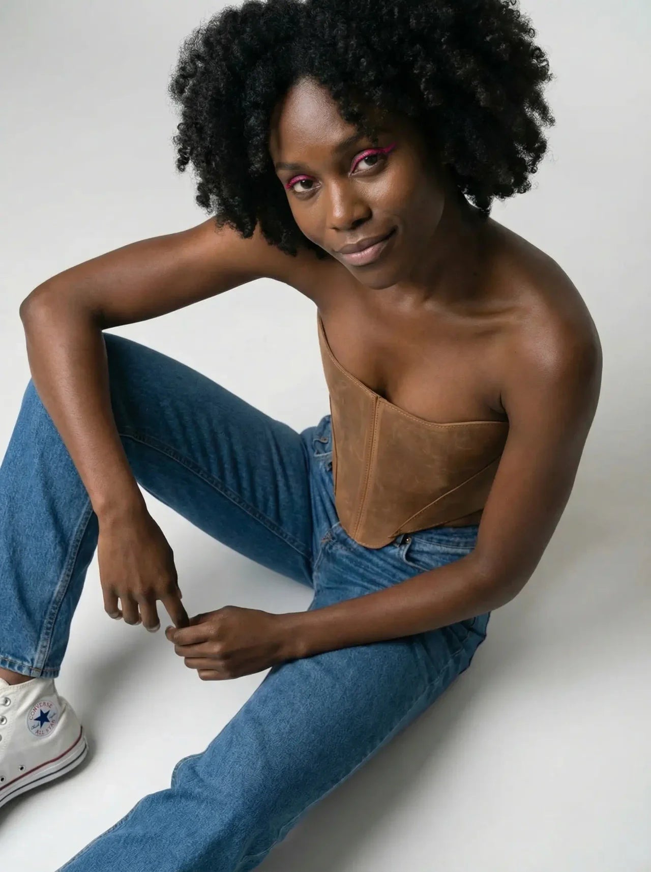 Beige Overbust Corset – Renaissance Top