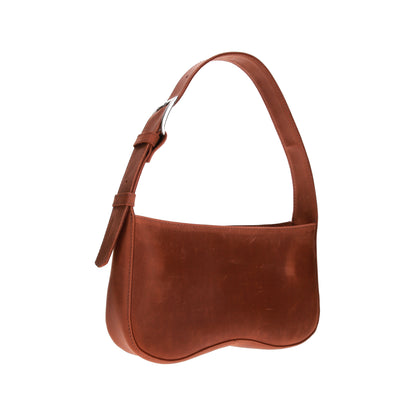 Shoulder leather bag