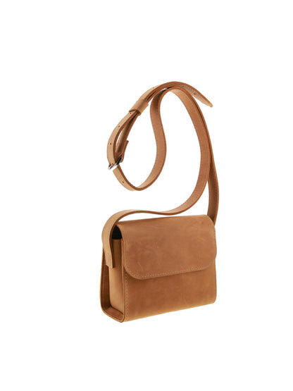 Leather crossbody bag