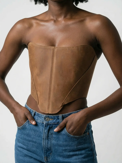 Beige Overbust Corset – Renaissance Top