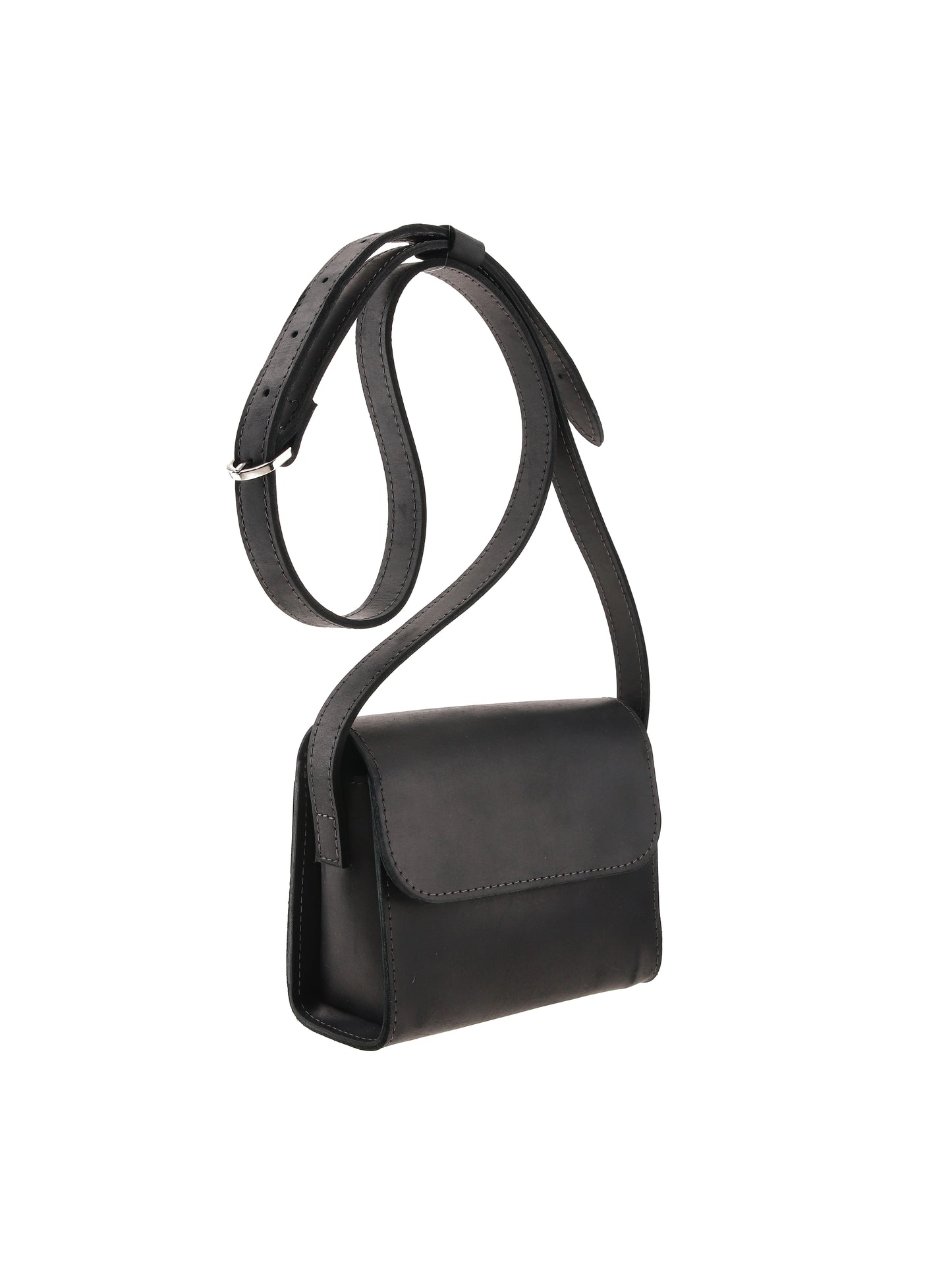 Leather crossbody bag