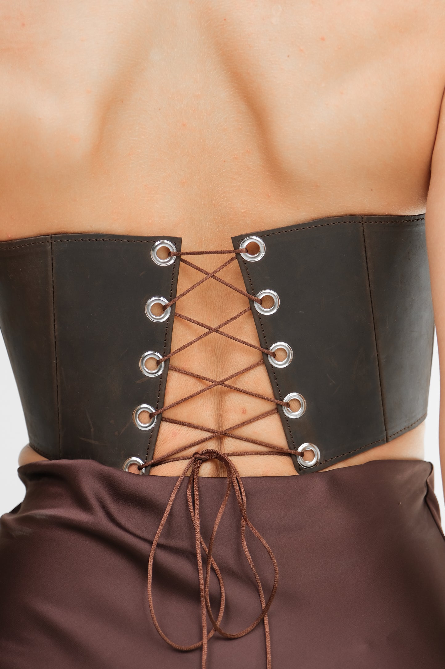 Brown Overbust Corset – Renaissance Top