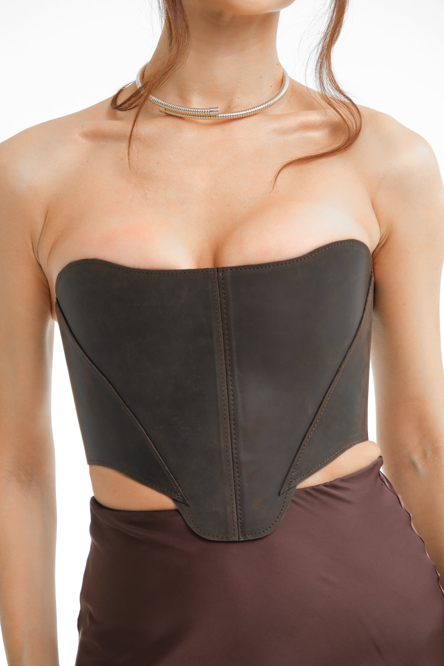 Brown Overbust Corset – Renaissance Top