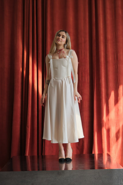 Reversible Pink Flowers Renaissance Corset – Boned Jacquard Top