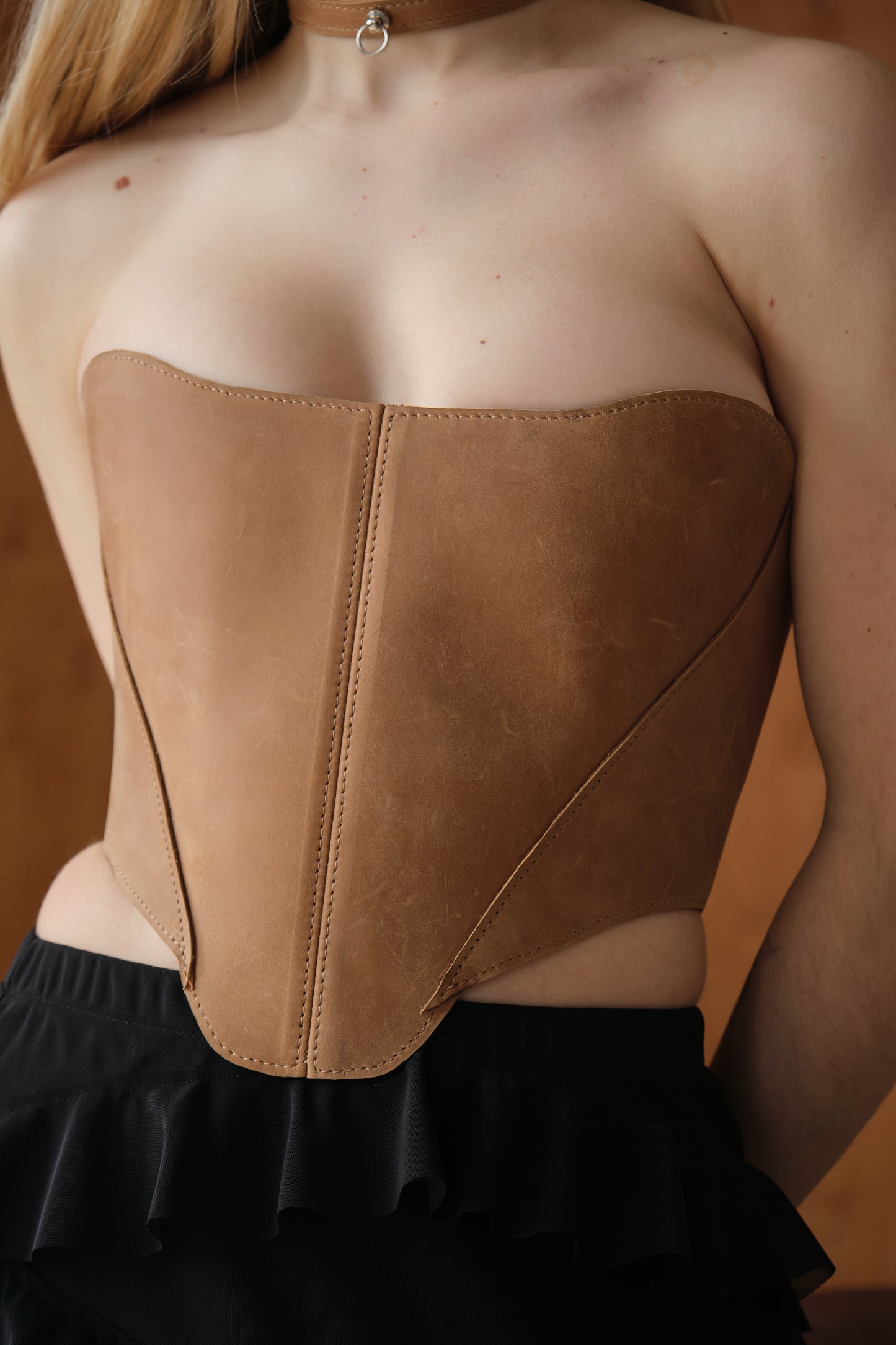 Beige Overbust Corset – Renaissance Top