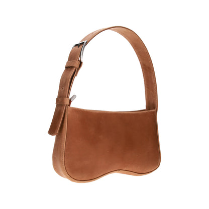 Shoulder leather bag