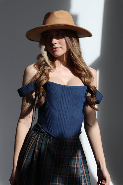 Renaissance corset top, reversible floral jacquard tapestry, boned bodice, off shoulder design, lace up back, structured waist shaping corset, ribbon strap detail, custom size handmade corset, renaissance fair outfit, festival look, gothic romantic evening styling, photoshoot or wedding corset