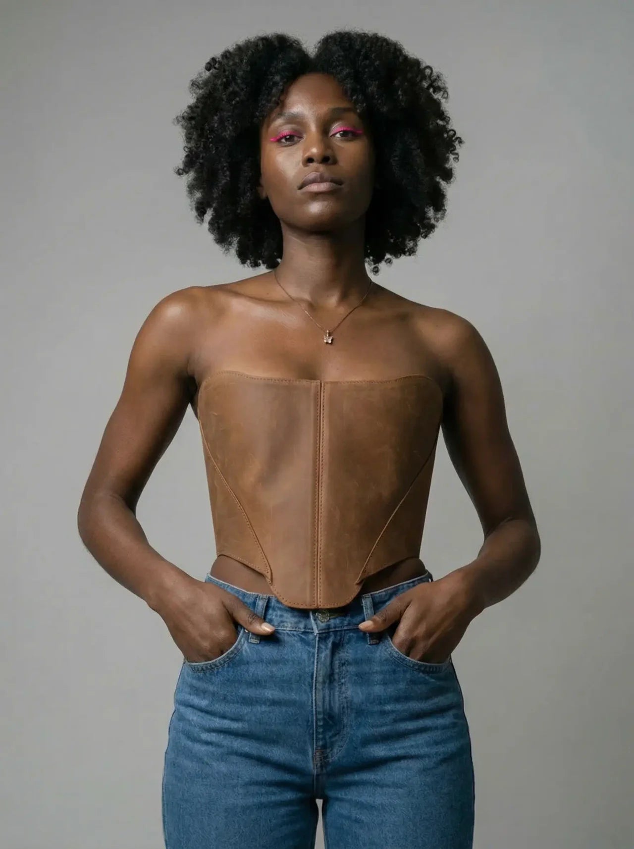 Beige Overbust Corset – Renaissance Top