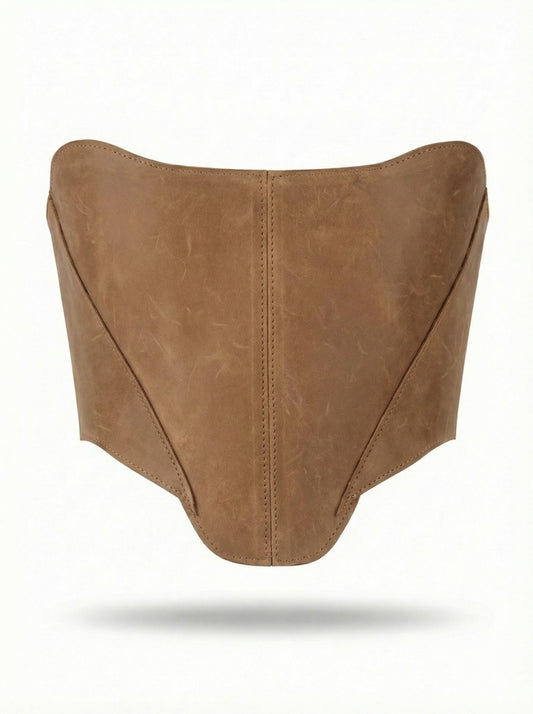 Beige Overbust Corset – Renaissance Top