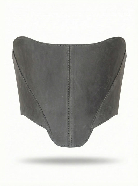 Gray Overbust Corset – Renaissance Top