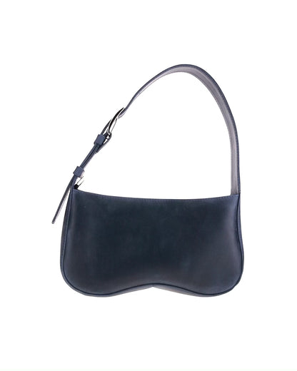 Shoulder leather bag