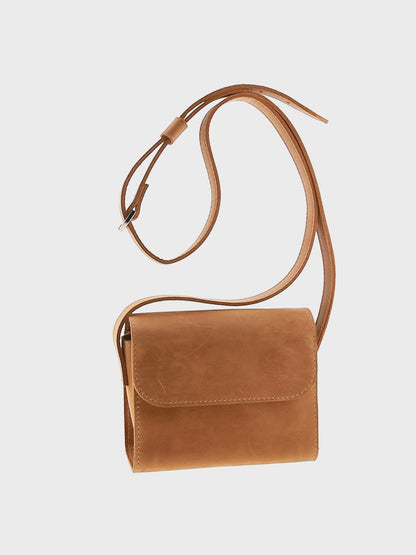 Leather crossbody bag